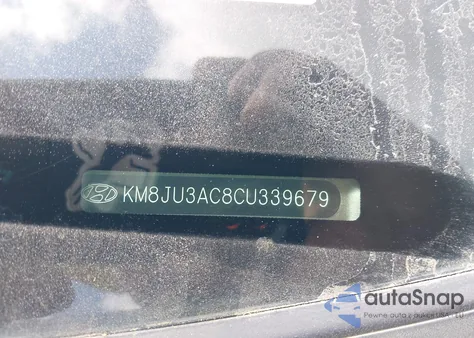 2012 Hyundai Tucson Gls z USA, uszkodzony, nr VIN KM8JU3AC8CU339679